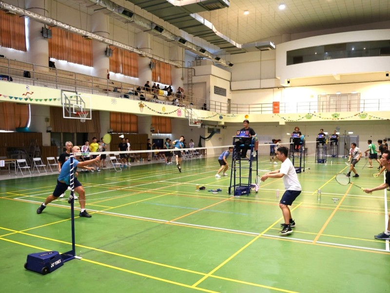 吉安鄉「鄉長盃」羽球賽各方選手競技 游淑貞歡迎球友們年年「以球會友」
